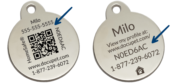 DocuPet Pet Tag