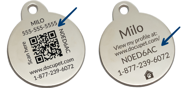 DocuPet Pet Tag